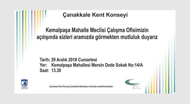 Kemalpaşa Mahalle Meclisi açılıyor