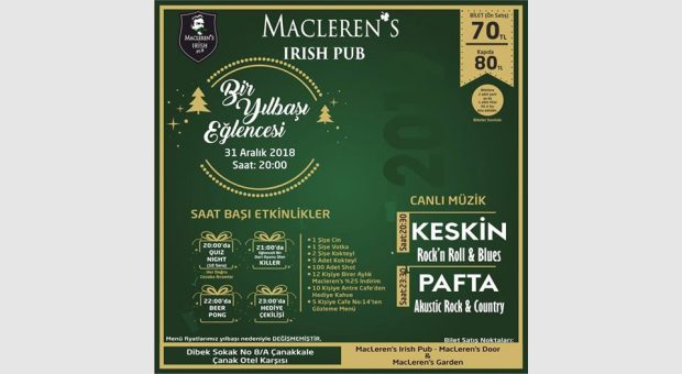 Macleren's Büyük Yılbaşı Partisi