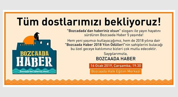Bozcaada Ödülleri 2018