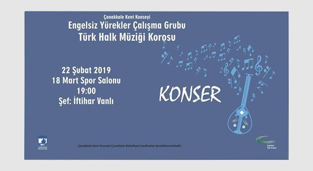 Engelsiz Yürekler Çalışma Grubu Türk Halk Müziği Konseri