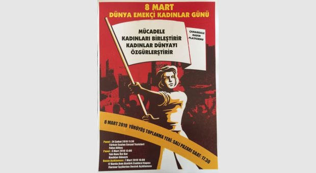 8 Mart Dünya Emekçi Kadınlar Günü Yürüyüşü