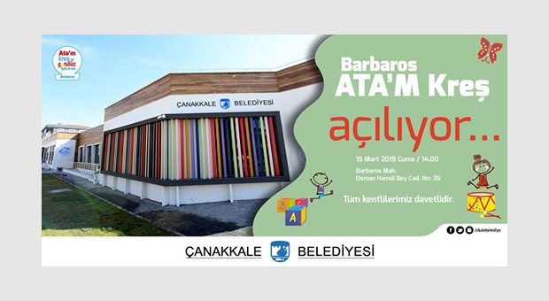 Barbaros Ata'm Kreş Açılıyor