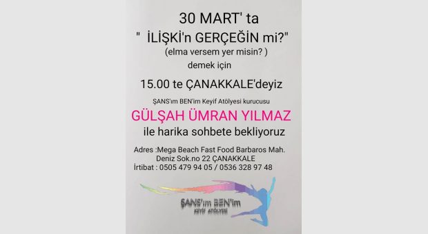 İLİŞKİ'n GERÇEĞİN'mi? ( Elma versem yer misin?)