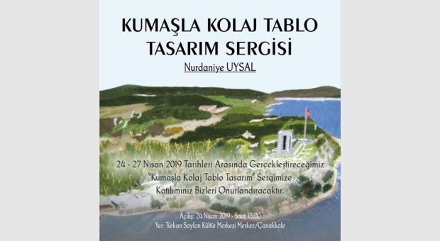Kumaşla Kolaj Tablo Tasarım