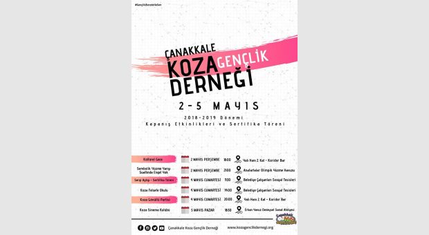 Koza Dönem Kapanış Etkinlikleri ve Sertifika Töreni | 2-5 Mayıs