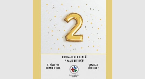 Topluma Destek Derneği 2. Yılını Kutluyor!
