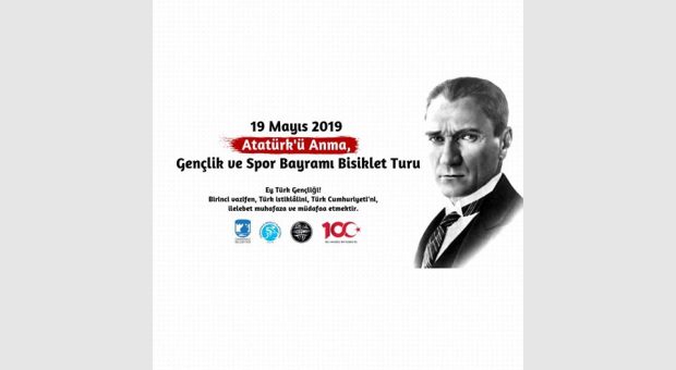 19 Mayıs Atatürk'ü Anma Gençlik ve Spor Bayramı Bisiklet Turu
