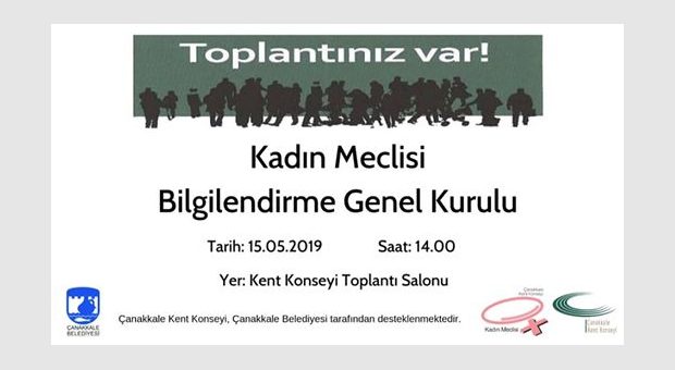 Kadın Meclisi Bilgilendirme Genel Kurulu
