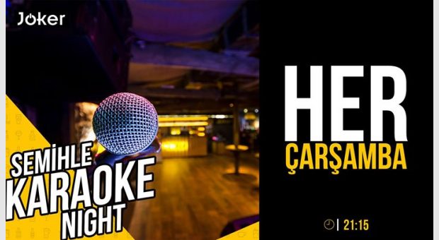 Semihle Karaoke Gecesi #Joker Bar | 7 Eylül Çarşamba