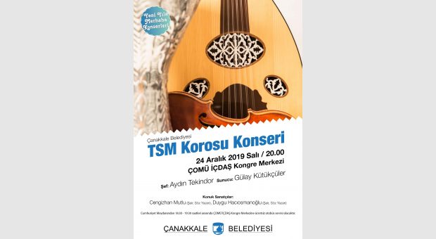 ÇOMÜ İçdaş Kongre Merkezi - TSM Korosu Yeni Yıla Merhaba Konseri