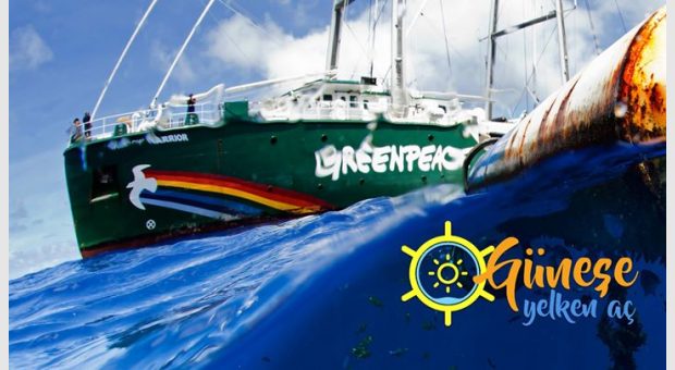 Rainbow Warrior ile #GüneşeYelkenAç!