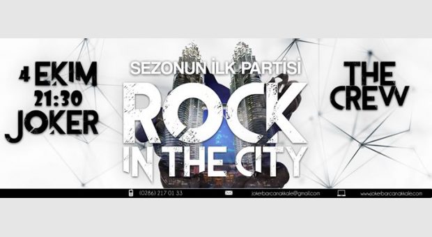 Rock In The City @Joker Bar - 4 Ekim Salı