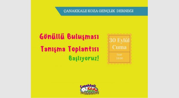 Koza Gönüllü Buluşması&Tanışma Toplantısı