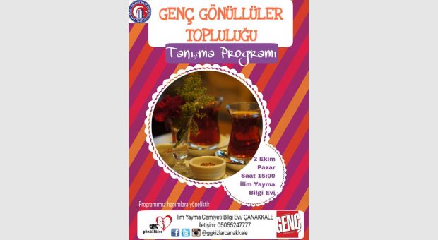 Genç Gönüllüler Topluluğu-Tanışma Programı