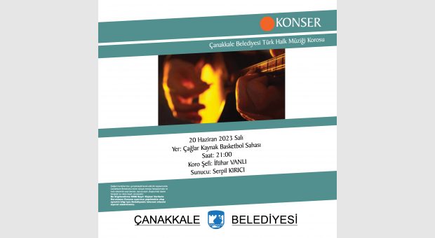 Çanakkale Belediyesi Türk Halk Müziği Korosu Konseri