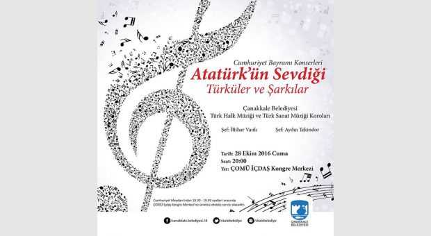 Cumhuriyet Bayramı Konserleri - Atatürk'ün Sevdiği Türküler ve Şarkılar