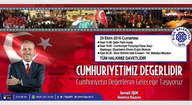 Cumhuriyet Değerlidir.