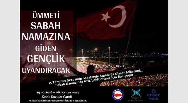 TÜGVA, Memur Sen, Ensar Vakfı Sabah Namazı