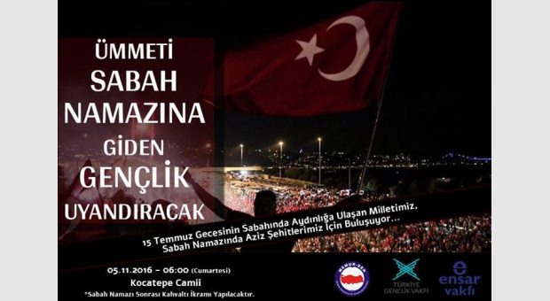 TÜGVA, Memur Sen, Ensar Vakfı Sabah Namazı